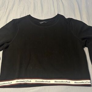 Abercrombie & Fitch Black Long Sleeve Top